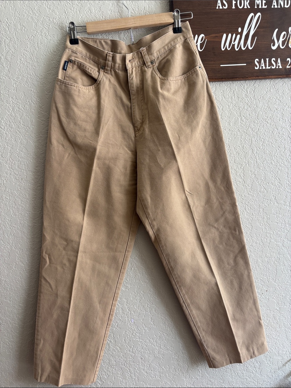 Vintage Lauren Ralph Lauren Women's Chinos - Tan
